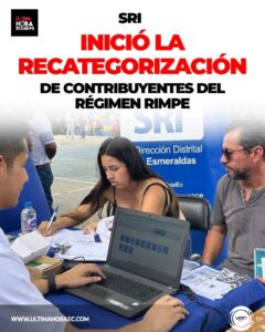 SRI inició el proceso de recategorización