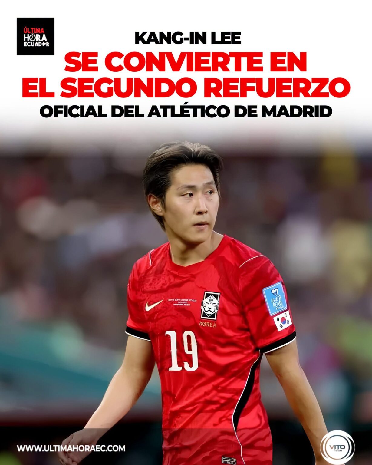 Kang-in Lee es nuevo jugador del Atlético de Madrid