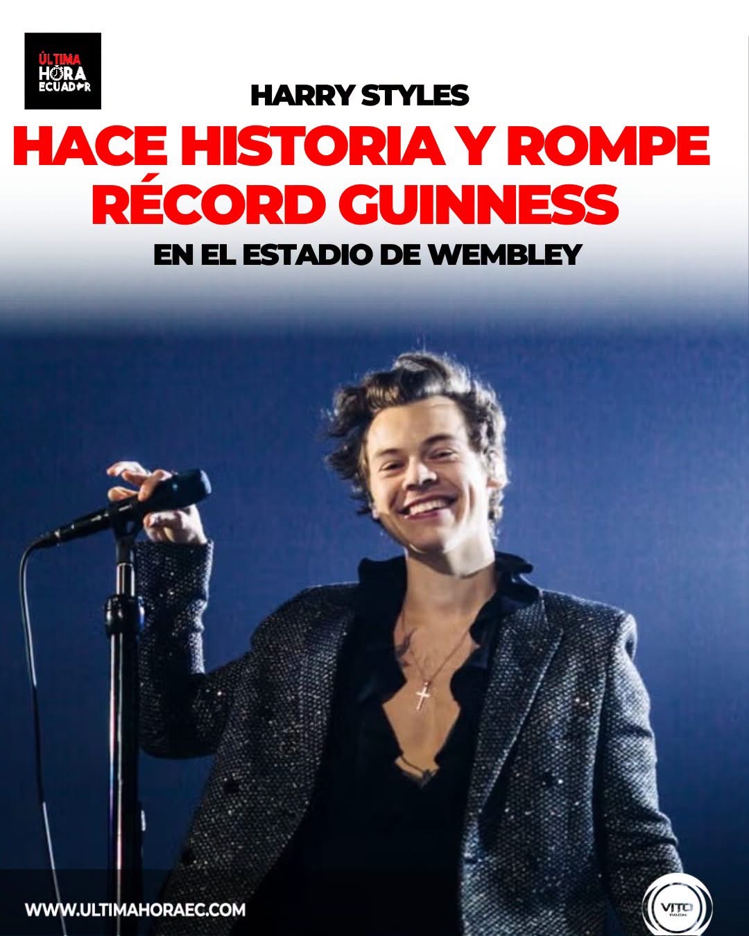 El cantante británico alcanzó un nuevo récord Guinness
