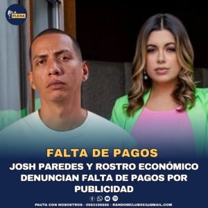 Valores pendientes por cobrar derivados de servicios publicitarios prestados a una empresa.