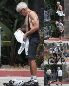 Harrison Ford, a sus 83 años, sigue demostrando que se mantiene en un gran estado físico