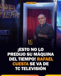Rafael Cuesta deja la Gerencia General de TC Televisión