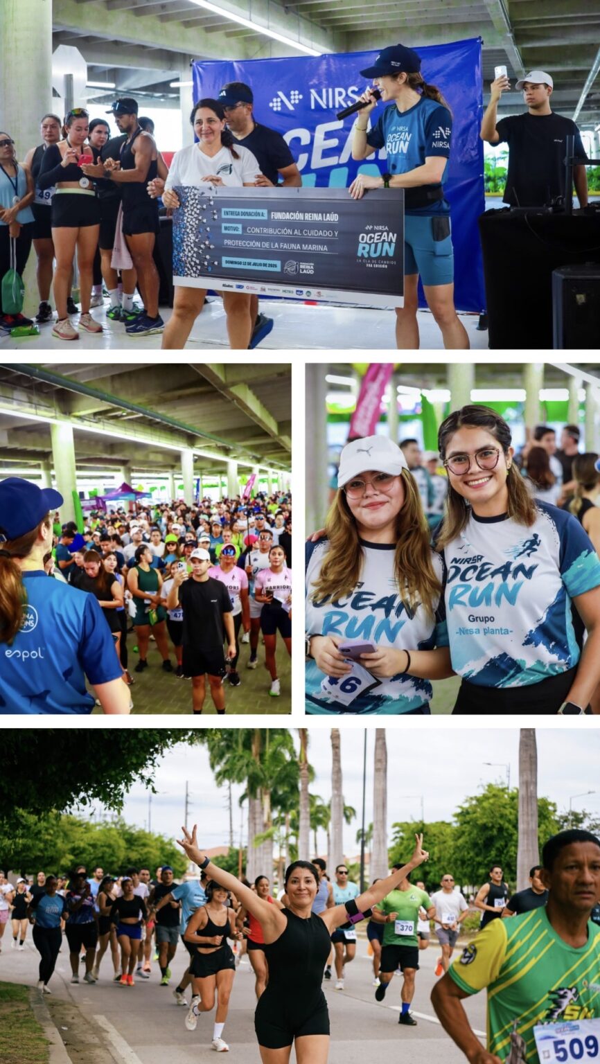 Más de 500 corredores se unieron en la tercera edición del NIRSA Ocean Run para impulsar la conservación de los océanos