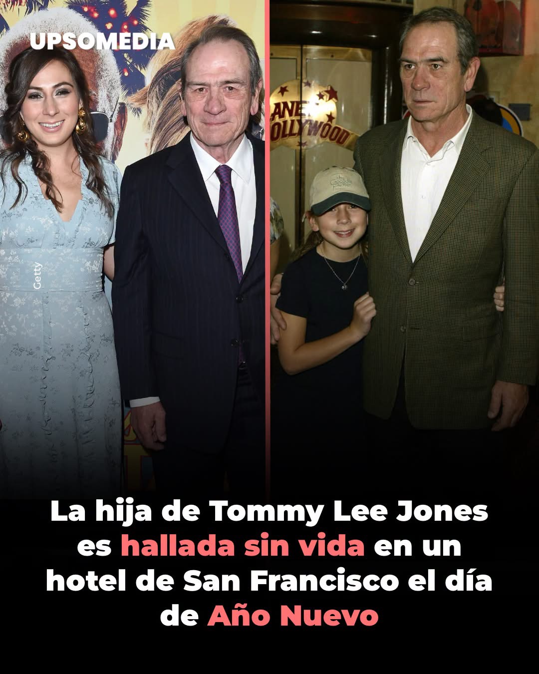 Hija del reconocido actor Tommy Lee Jones, fue hallada sin vida