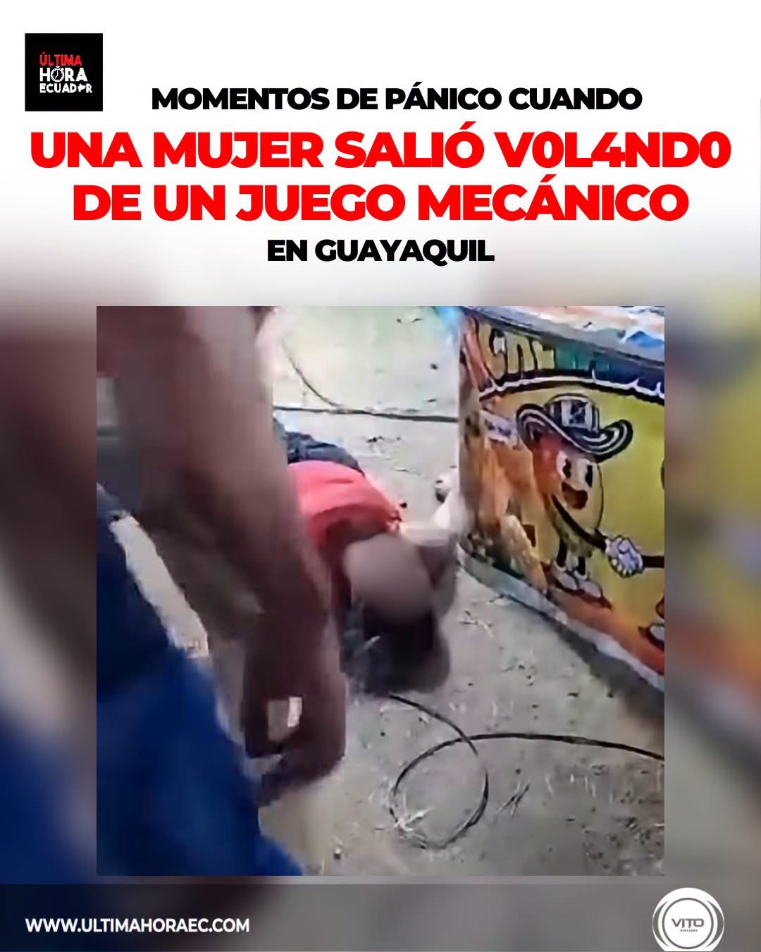 🚨🎡 Momentos de angustia en Guayaquil