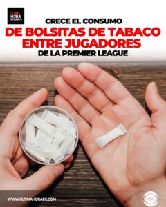Los propios deportistas señalan que recurren al snus como un mecanismo de escape y calma