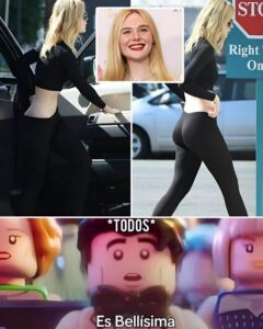 Elle Fanning fue vista con un look casual