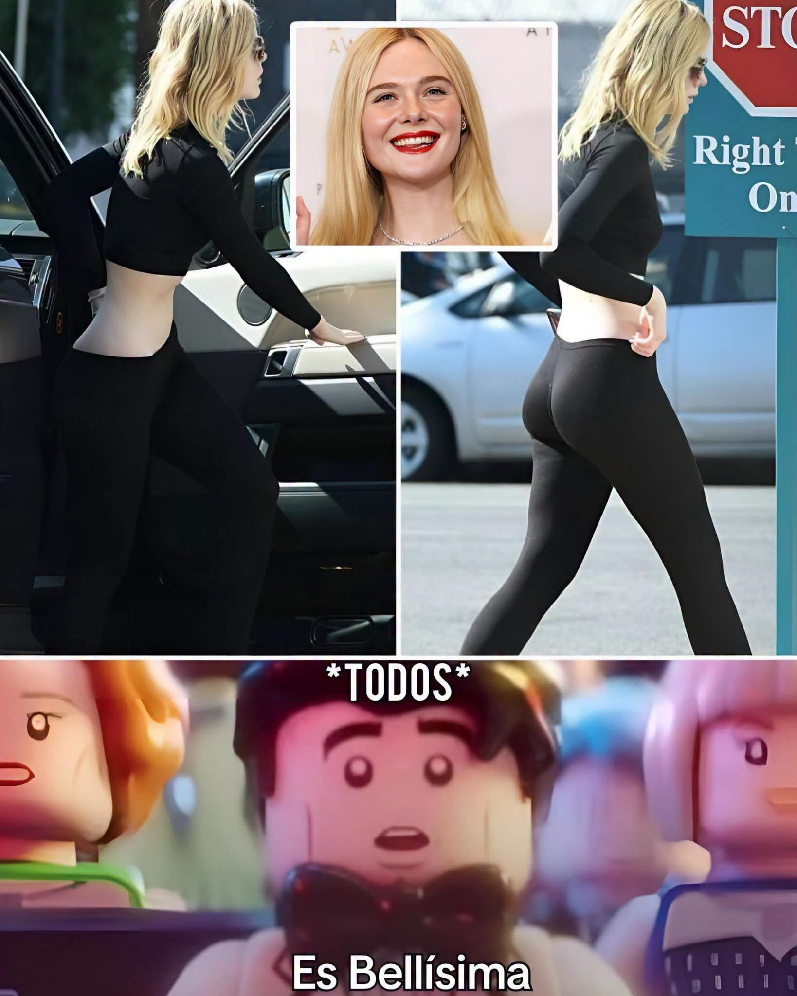 Elle Fanning fue vista con un look casual