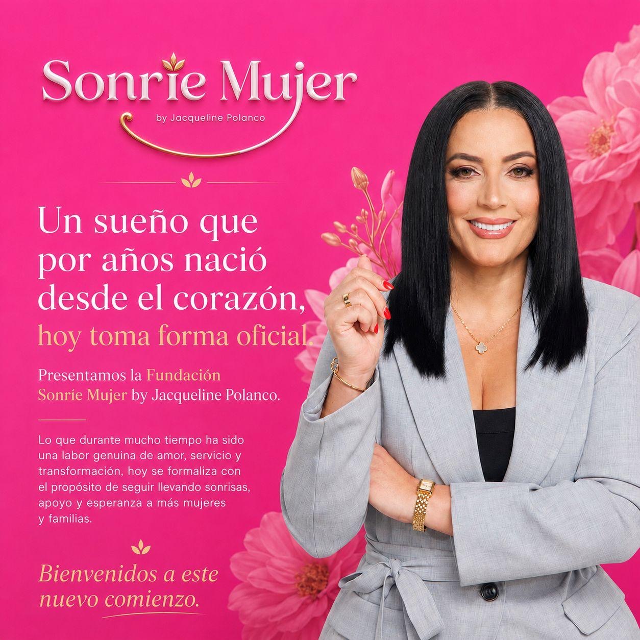 Jacqueline Polanco impacta vidas con su fundación ” Sonríe Mujer”