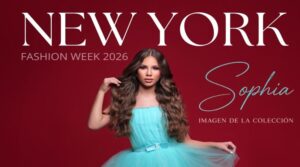 Sophia Gabriela es elegida como imagen de la nueva colección internacional de Aurora Dresses