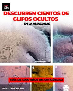 Un grupo de investigadores identificó cientos de glifos ocultos bajo la selva amazónica