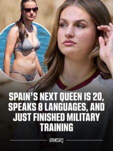 La princesa Leonor de España acaba de completar tres años de entrenamiento