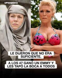 Hannah Waddingham trabajó donde nadie la veía