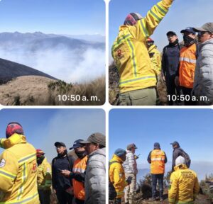Gobierno Nacional mediante la Secretaría Nacional de Gestión de Riesgos mantiene vigilancia y respuesta activa frente a los incendios forestales