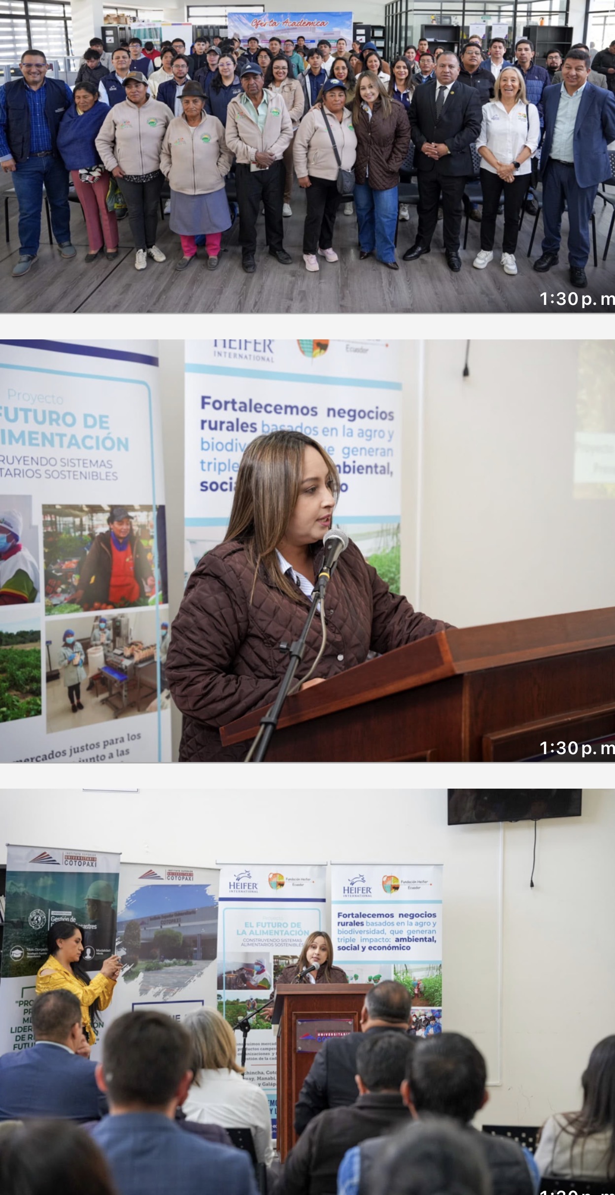 Gobierno Nacional fortalece la preparación territorial ante el fenómeno de El Niño en Cotopaxi