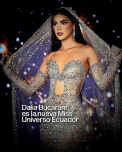 ¡Dalia Bucaram Pazmiño es la nueva Miss Universo Ecuador 2026!