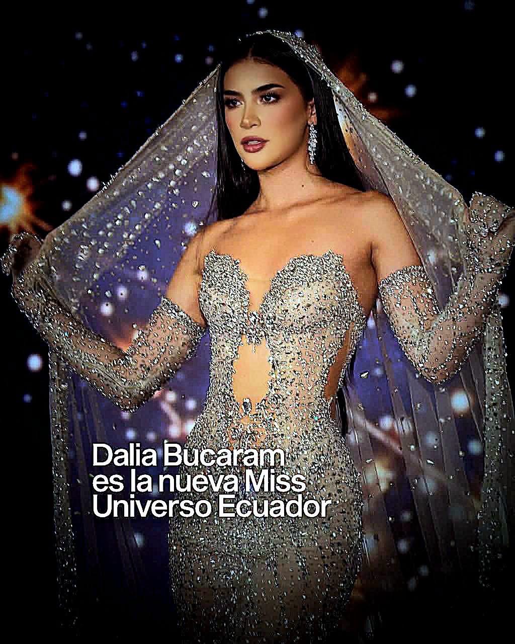 ¡Dalia Bucaram Pazmiño es la nueva Miss Universo Ecuador 2026!