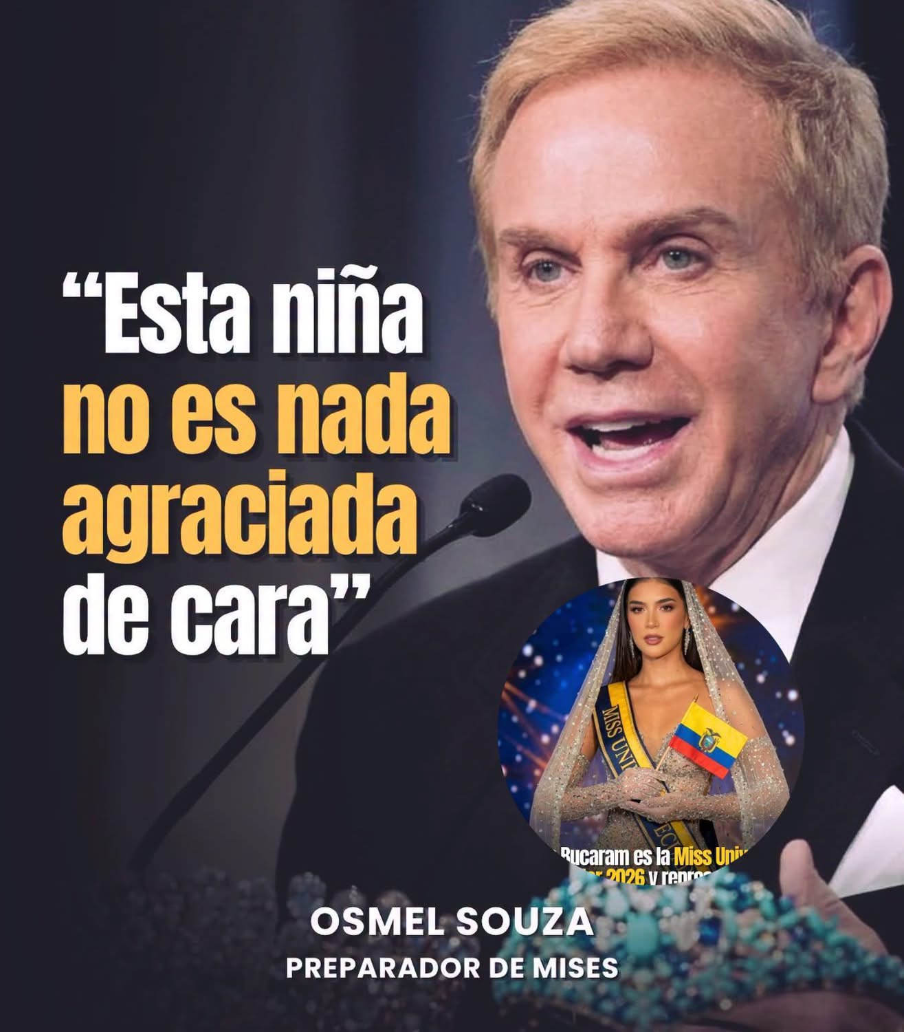 El zar de la belleza, generó polémica en redes