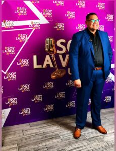 OMAR COLINA DERROCHA TALENTO EN “SOY LA VOZ USA” HOUSTON