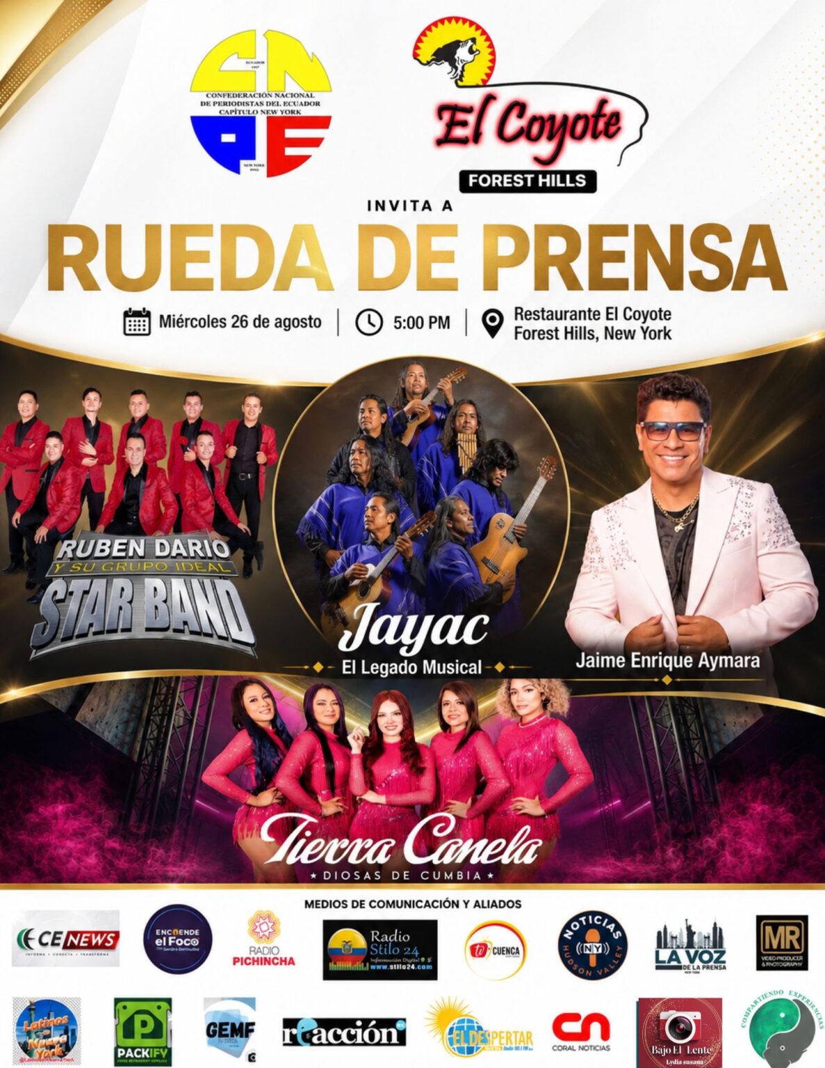 Proyección del talento ecuatoriano en Nueva York
