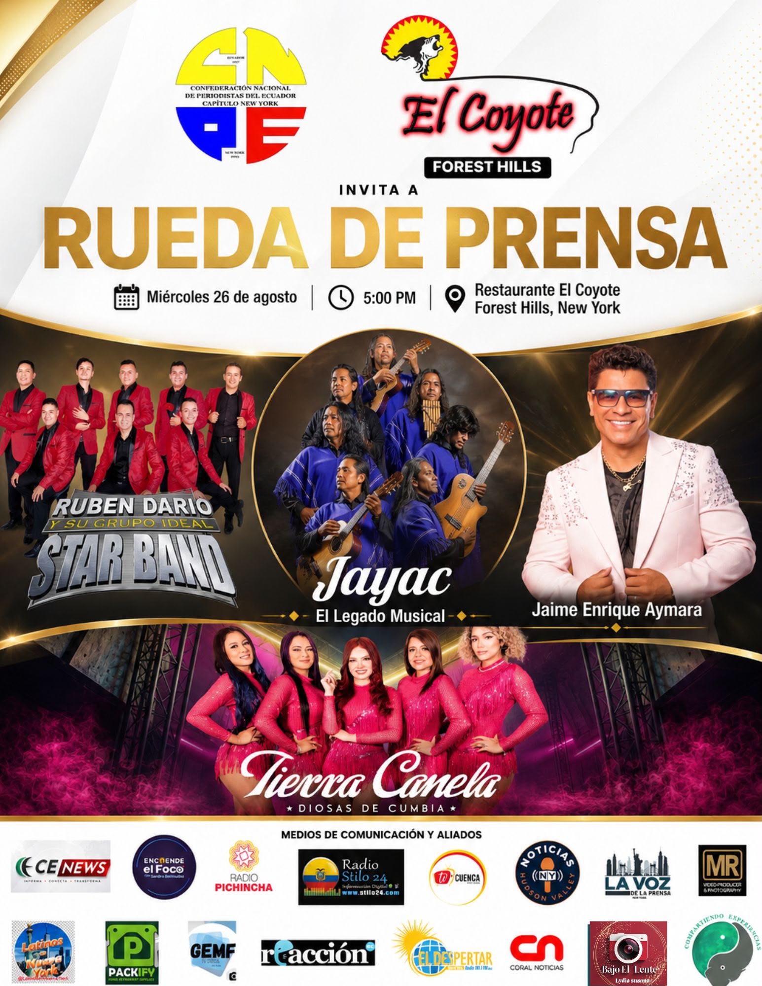 Proyección del talento ecuatoriano en Nueva York
