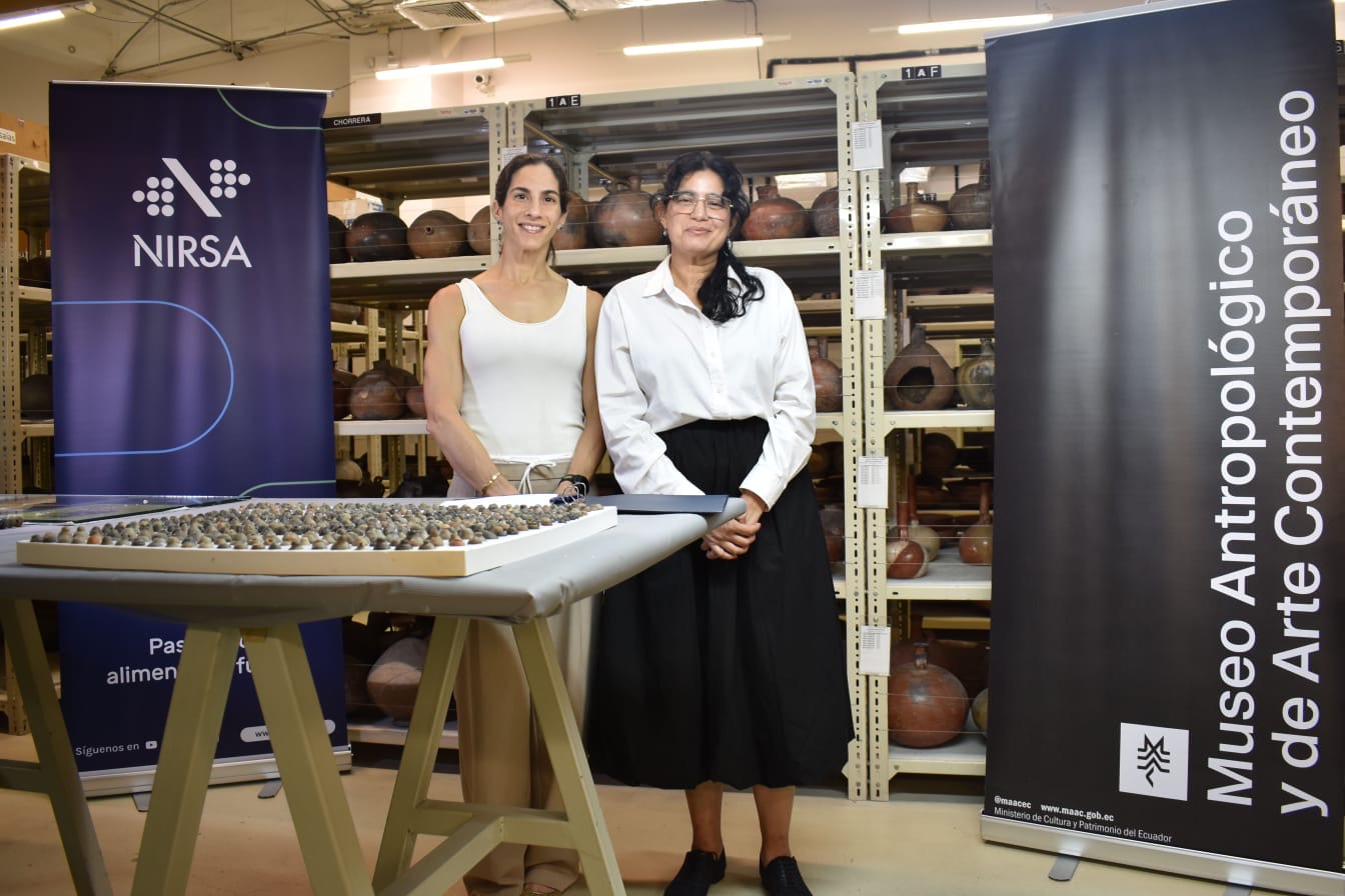NIRSA se suma a la conservación del patrimonio cultural del Ecuador junto al MAAC