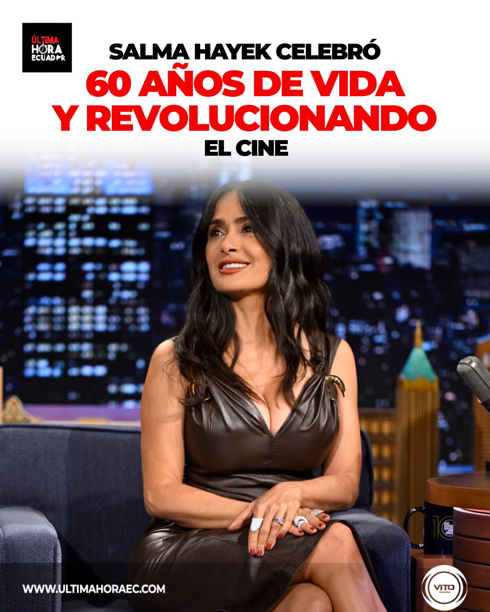 La actriz, productora y activista mexicana celebra seis décadas de vida recordando una trayectoria marcada por la valentía.