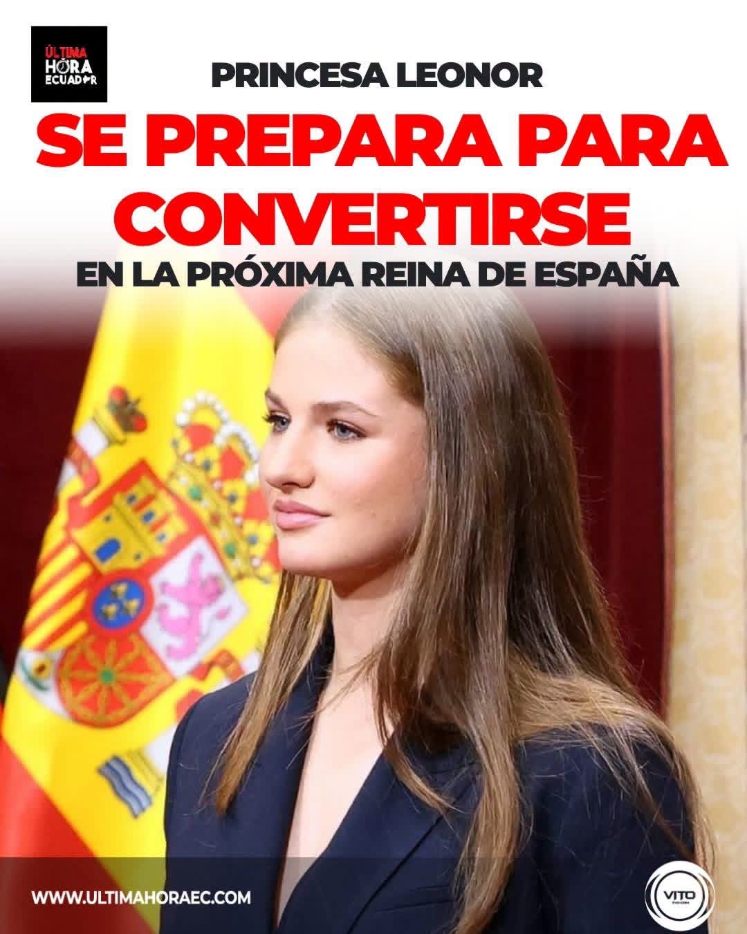 👑🇪🇸 La princesa Leonor continúa su preparación para ser reina de España