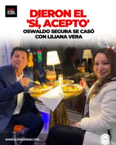 Contrajeron matrimonio tras más de dos décadas de relación
