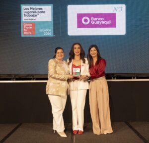BANCO GUAYAQUIL ES RECONOCIDO ENTRE LOS MEJORES LUGARES PARA TRABAJAR PARAMUJERES EN ECUADOR