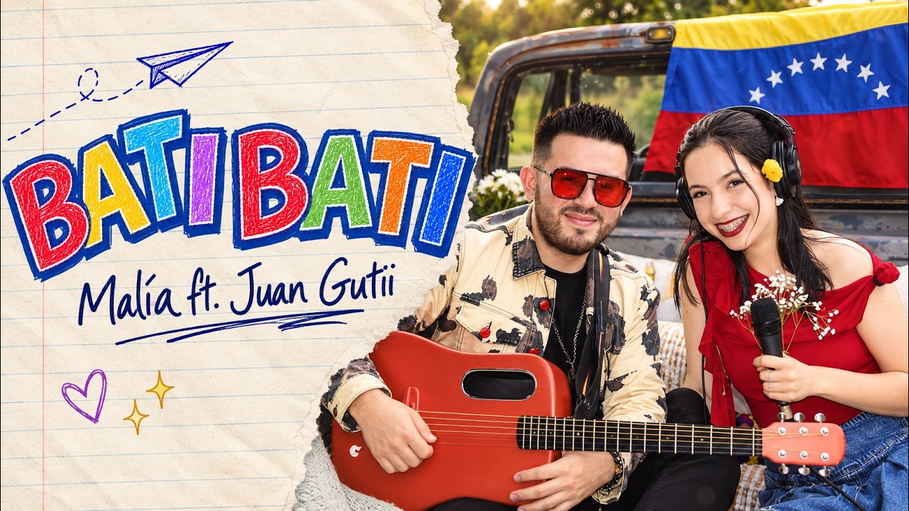 Malía convierte la nostalgia por Venezuela en “Bati Bati”, una canción para volver a casa a través de la música