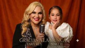 CON SOLO 5 AŇOS, NINETTE “LA PRINCESITA DE LA CANCIÓN”, HACE SU DEBUT EN TELEVISIÓN INTERNACIONAL JUNTO A YARA REY