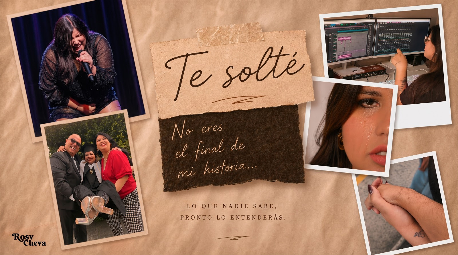 Rosy Cueva le canta a la liberación y al amor propio en su nuevo tema “Te Solté”