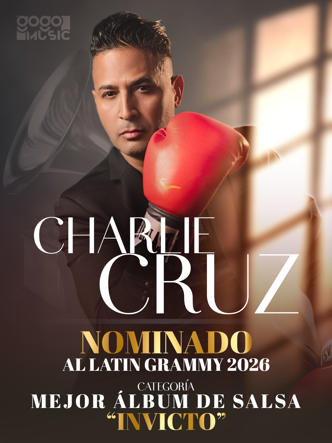Charlie Cruz Celebra Su Nominación Al Latin Grammy® 2026 Con “Invicto”
