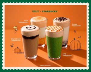 Starbucks®️ y Peanuts™️ celebran el otoño con una colección global inspirada en The Great Pumpkin™️