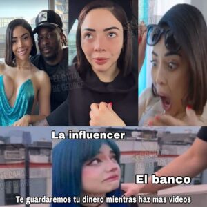 Influencer y creadora de contenido exclusivo denuncia que un banco