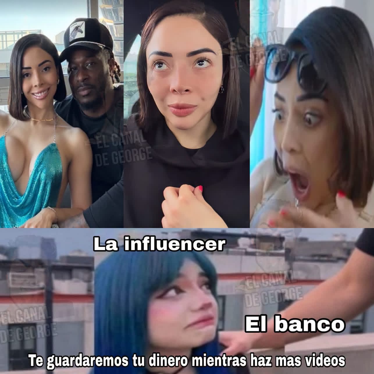 Influencer y creadora de contenido exclusivo denuncia que un banco