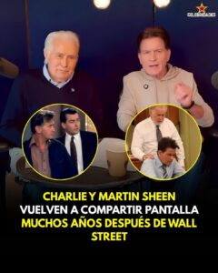 DE WALL STREET A UNA NUEVA COMEDIA: CHARLIE Y MARTIN SHEEN VUELVEN A COMPARTIR PANTALLA MUCHOS AÑOS DESPUÉS