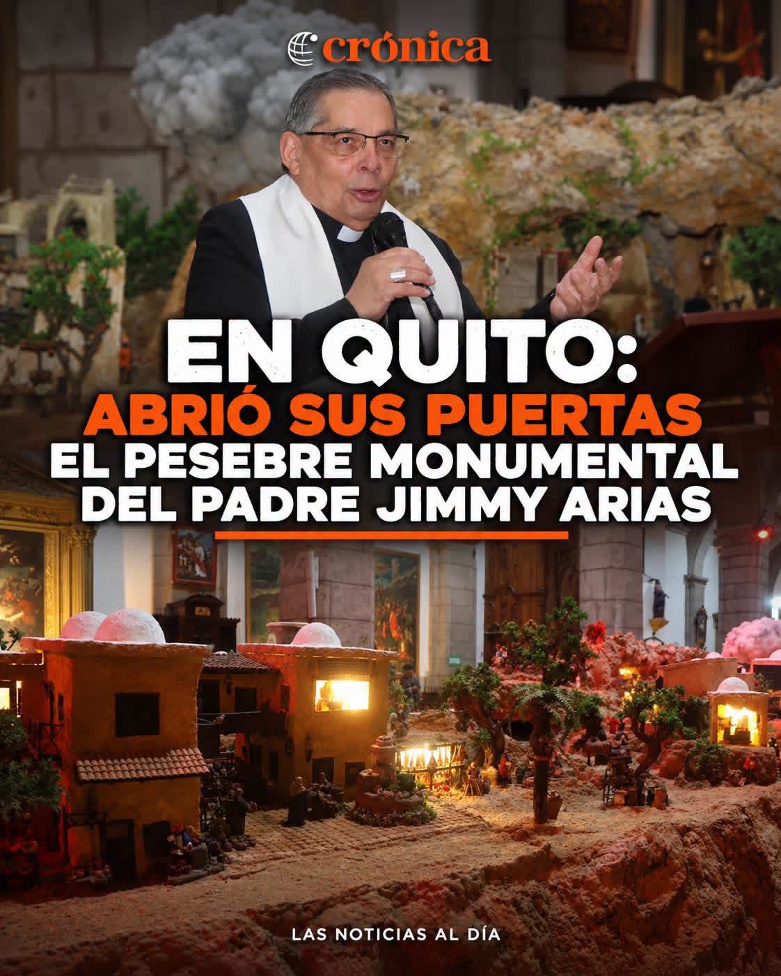 🎄 El Pesebre Monumental Padre Jimmy Arias Piedra, nacido en Loja y considerado el más grande de Sudamérica