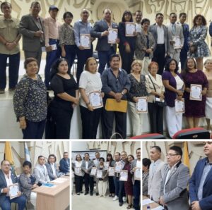 FRANCISCO MEDINA MORÁN ASUME LA PRESIDENCIA PROVISIONAL DEL COLEGIO DE PERIODISTAS DEL GUAYAS